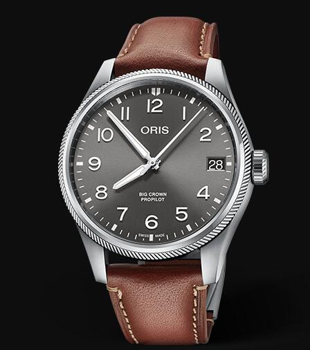 Oris Aviation Big Crown Propilot Big Date 41MM Replica Watch 01 751 7761 4063-07 6 20 07LC